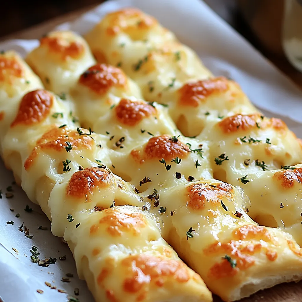 A plate of cheese sticks.