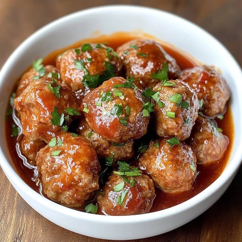 Delicious Grape Jelly Meatballs