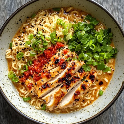 Marry Me Chicken Ramen Dish