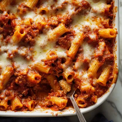 Best Cheesy Baked Ziti