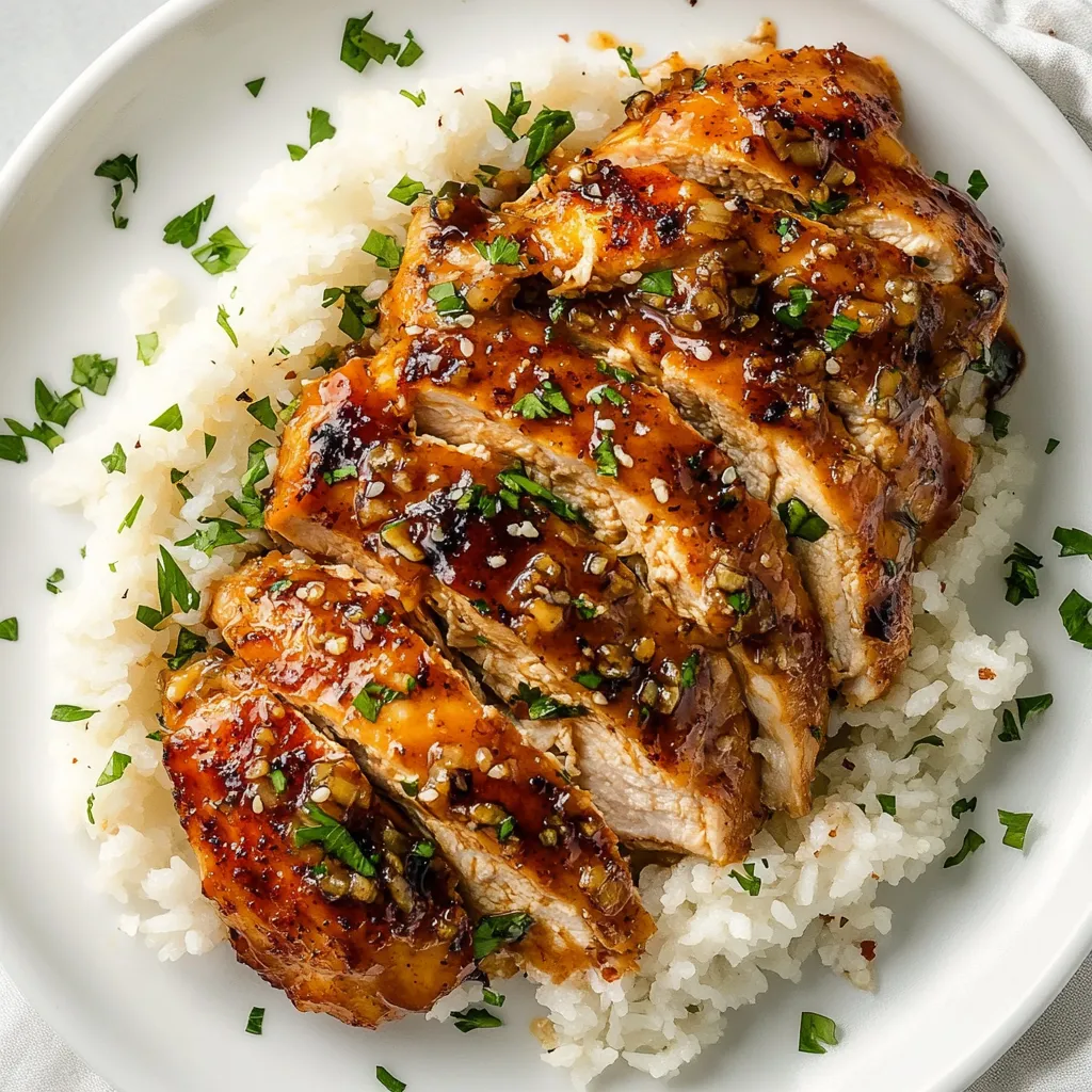 Savory Honey Garlic Chicken Breasts