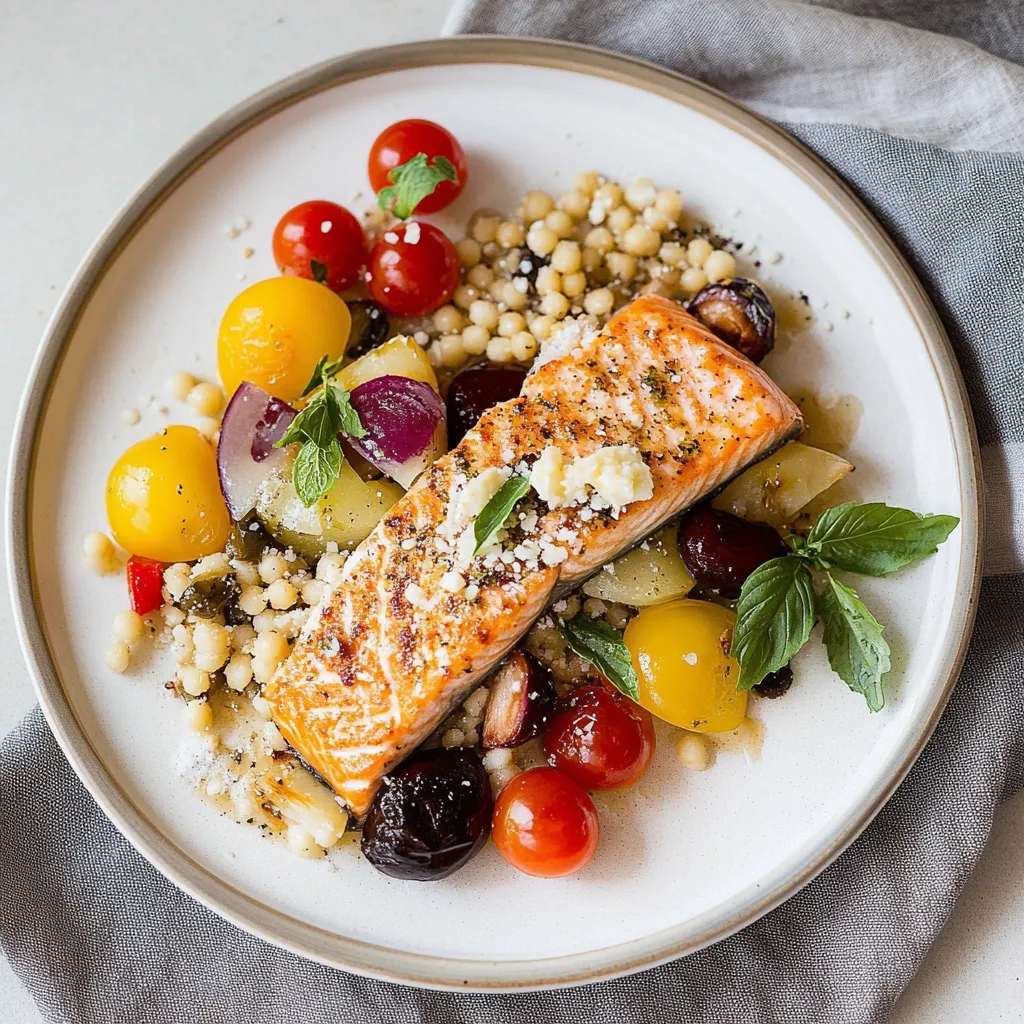 Mediterranean Salmon Recipe