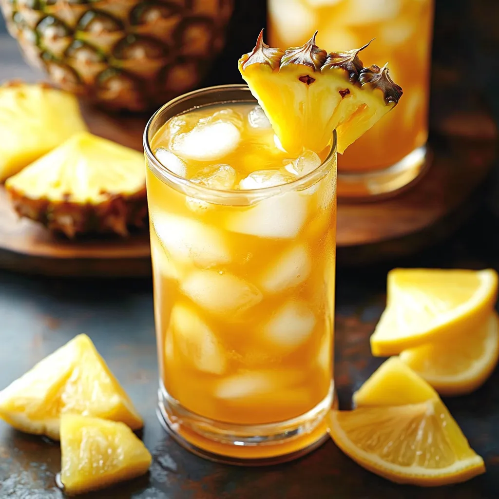 Pineapple Lemon Tea