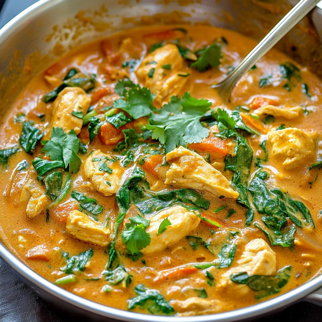 Delicious Thai Chicken Coconut Curry