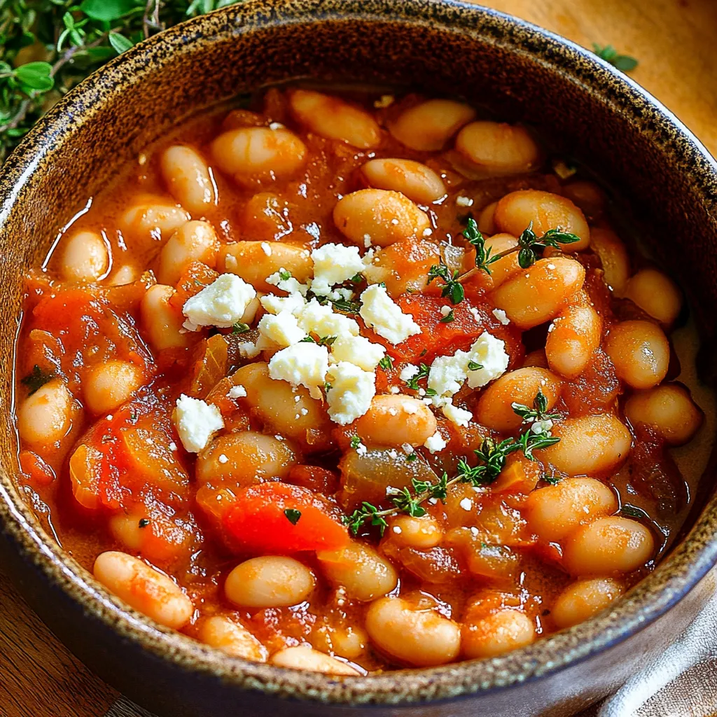 Best Greek Butter Bean Stew