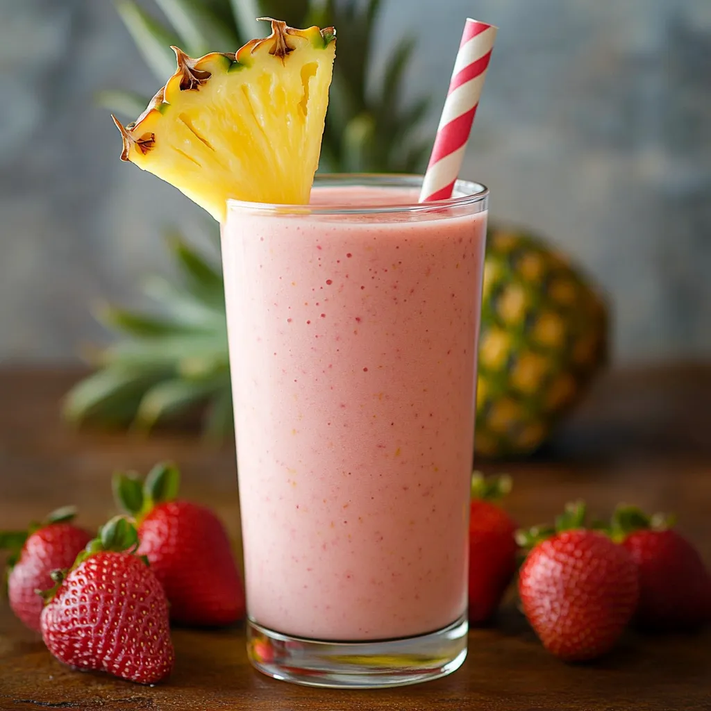 Vibrant Tropical Smoothie Bowl