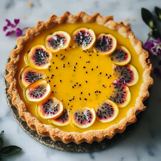 A slice of fruit pie with kiwi and other fruit.