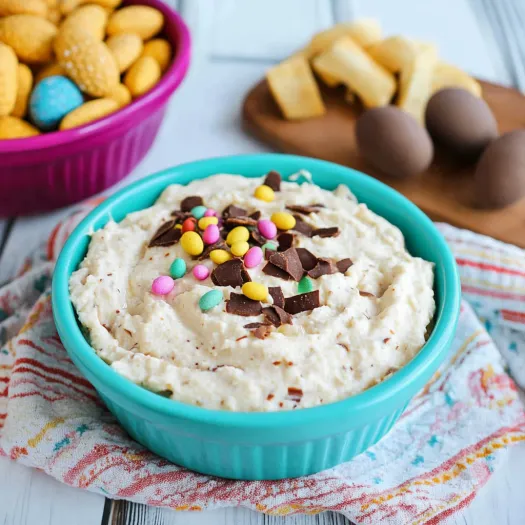 A bowl of food with chocolate chips and marshmallows.