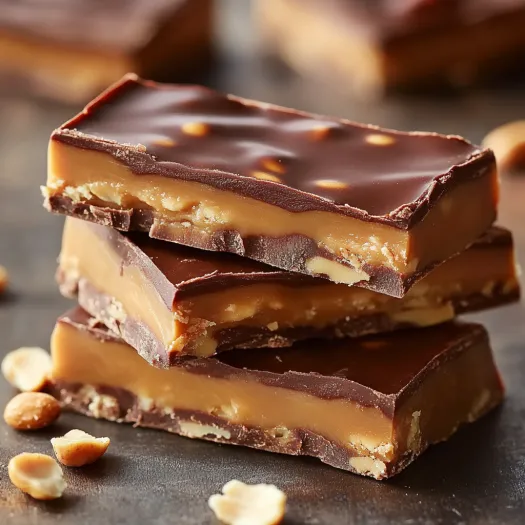 A close up of a chocolate bar with nuts.