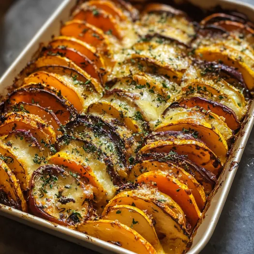 A pan of food with a variety of vegetables.