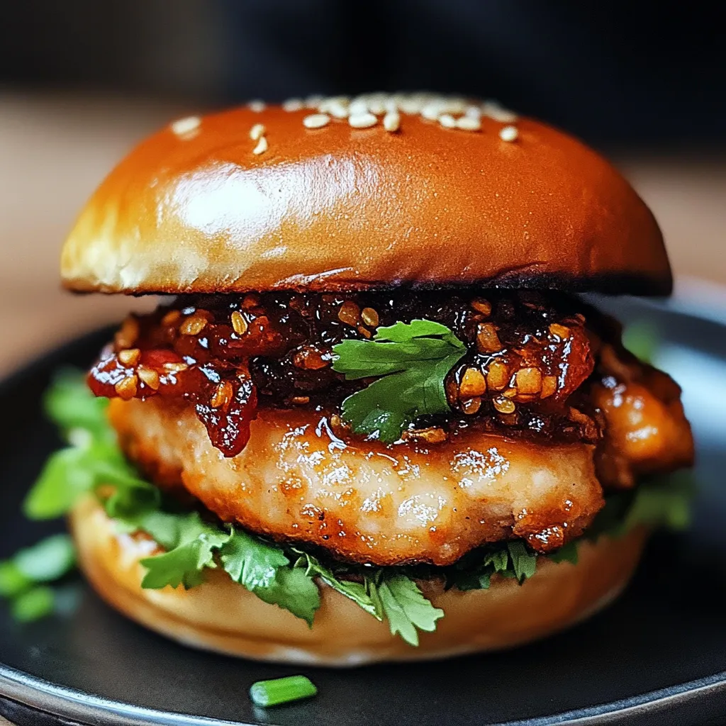 A sandwich with meat and vegetables on a bun.