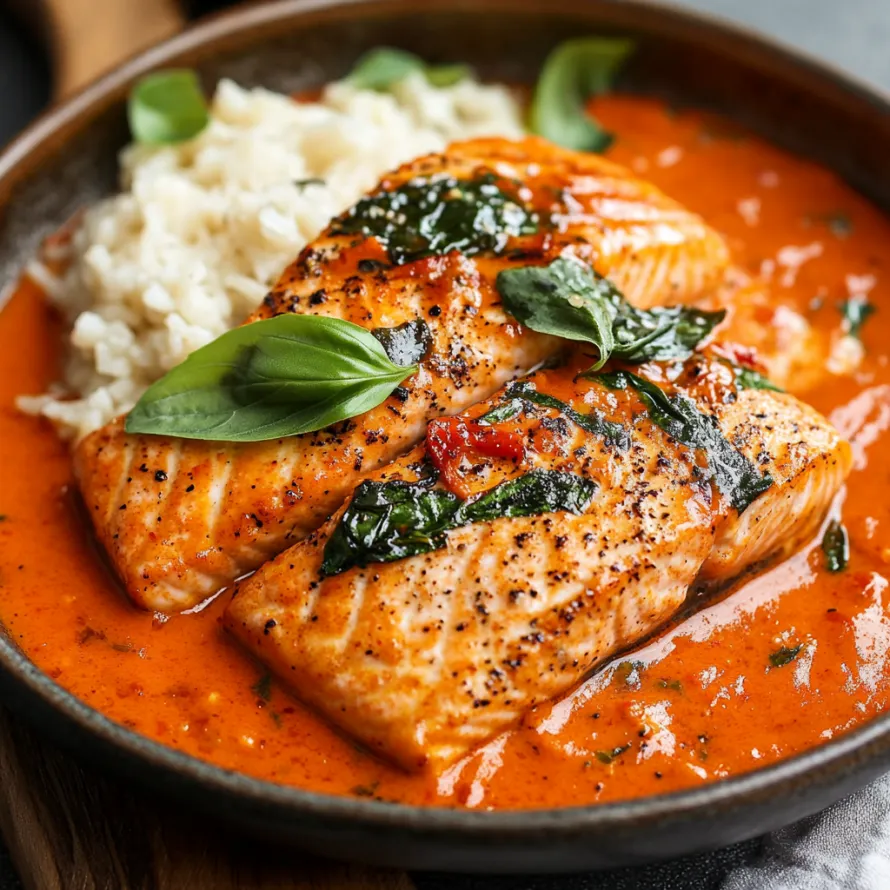 A bowl of food with fish and rice.