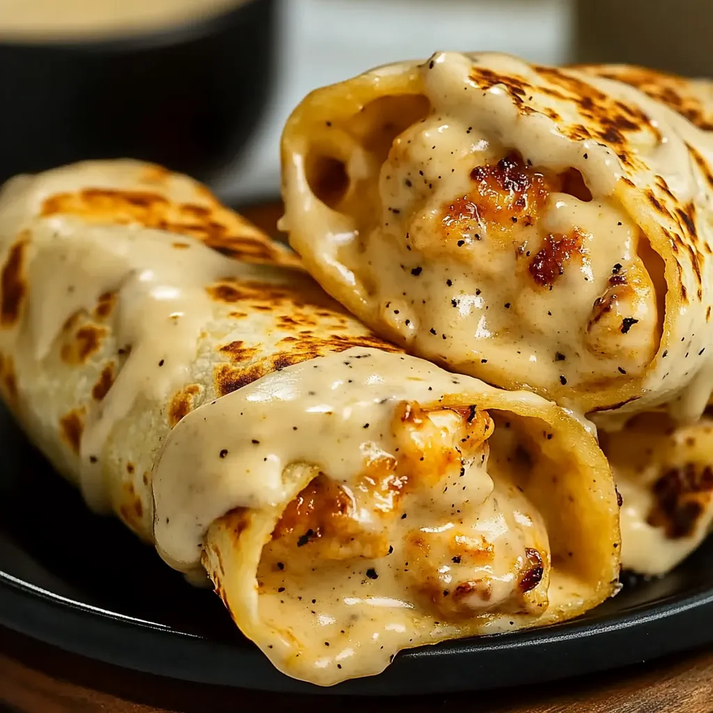 Two pieces of food on a plate.
