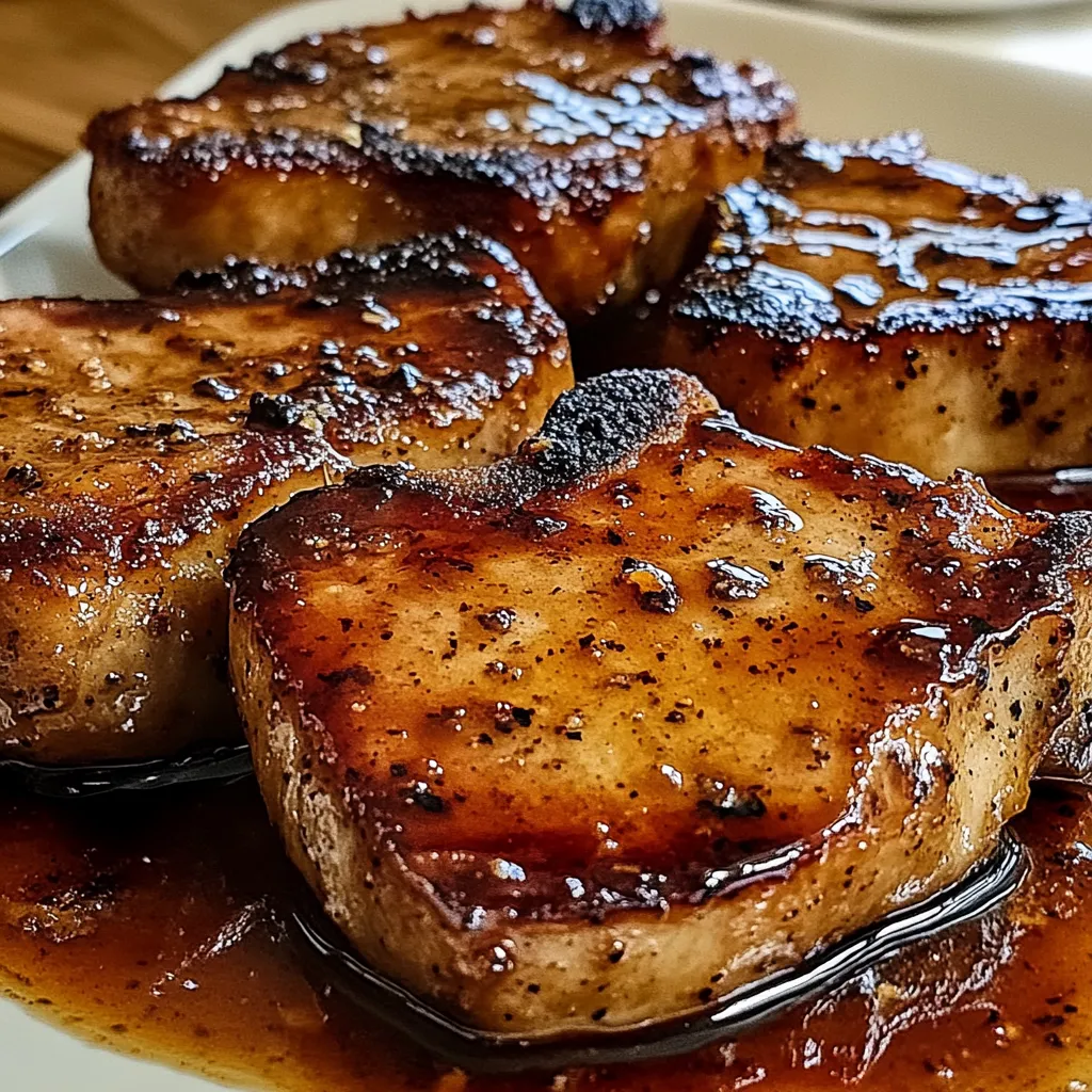 Brown Sugar Baked Pork Chops