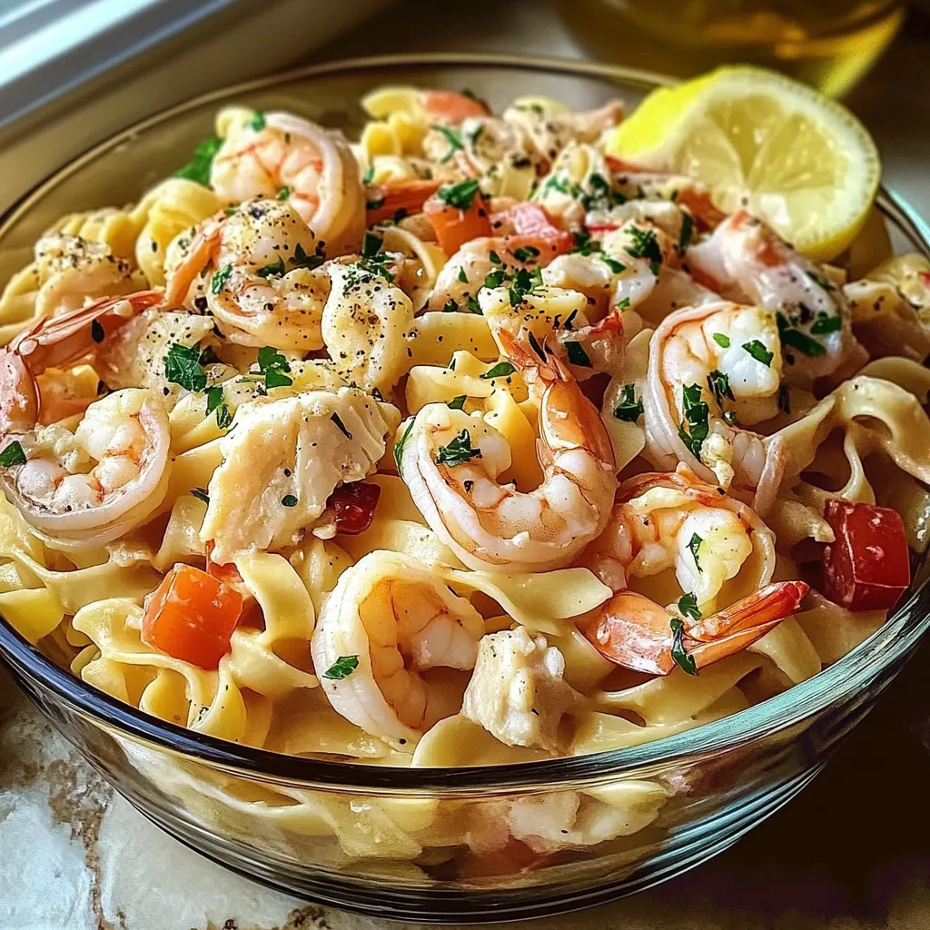 Seafood Pasta Shrimp Crab