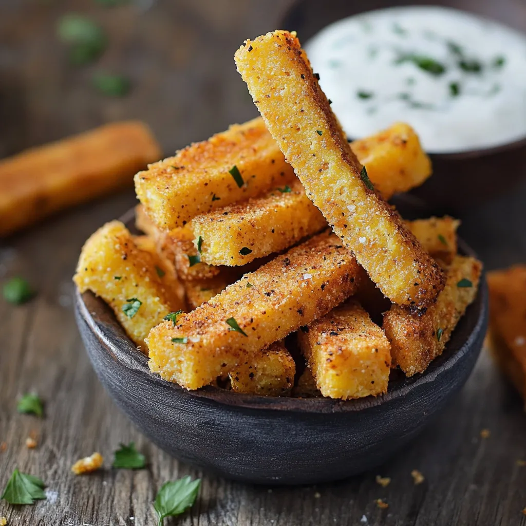 A bowl of breaded food on a table.