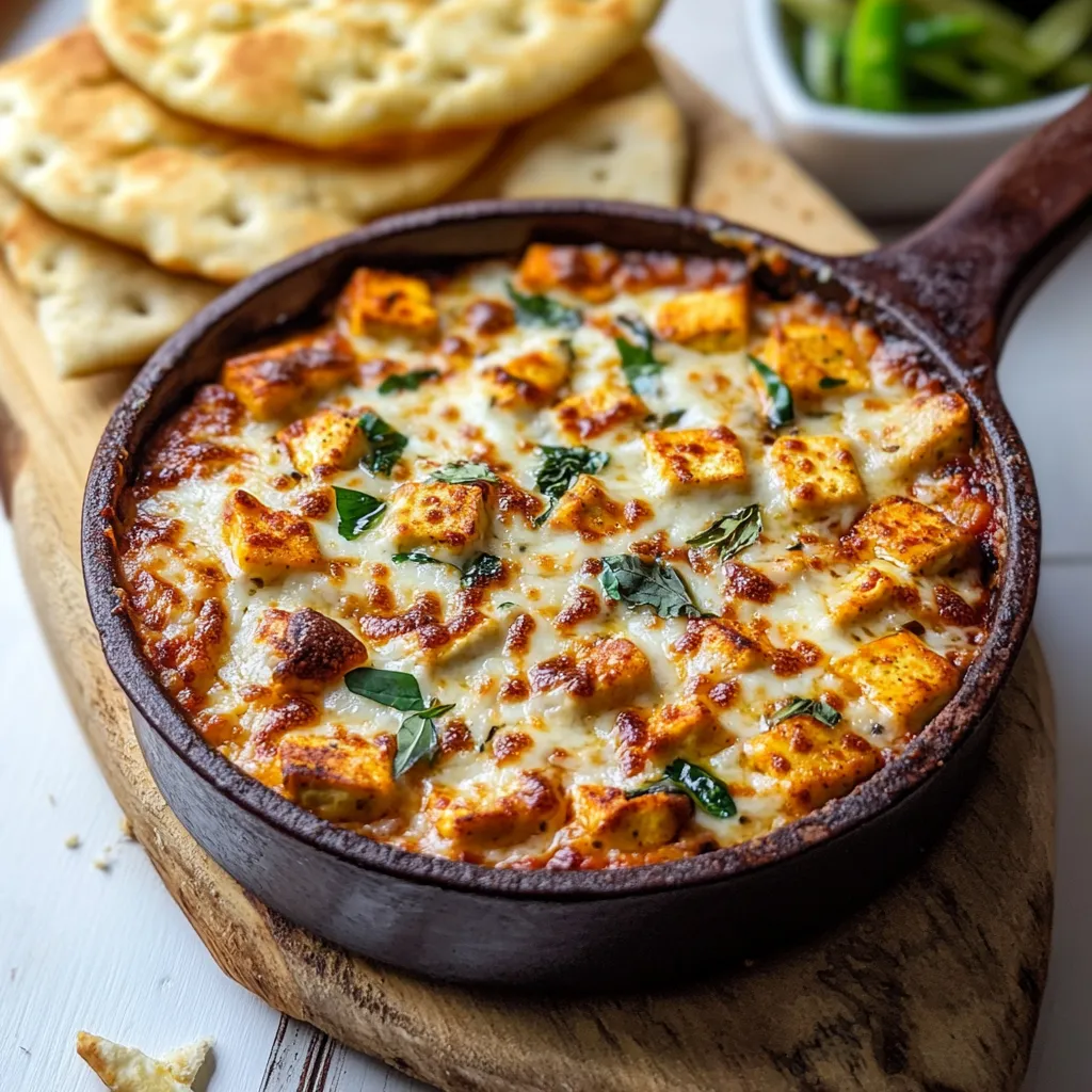 A pan of food with a spoon in it.