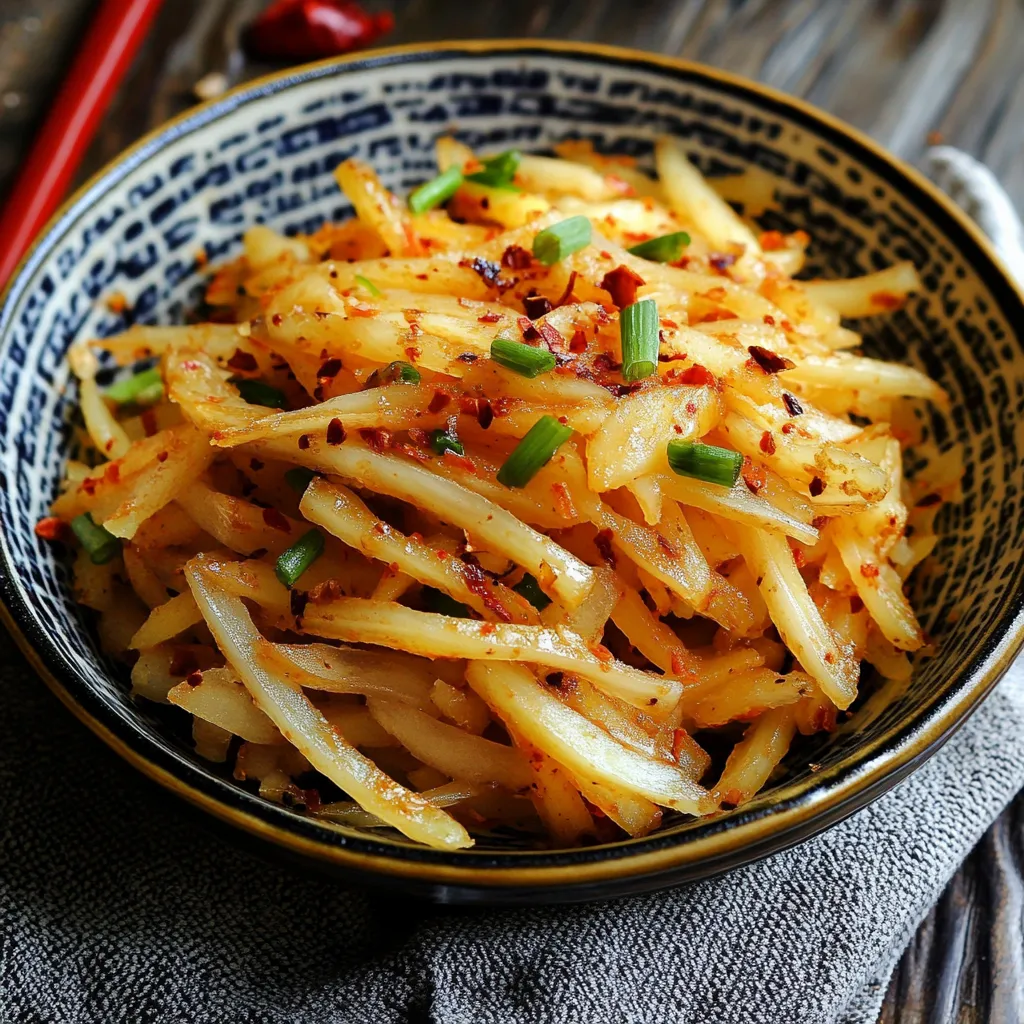 A bowl of food with a spoon in it.
