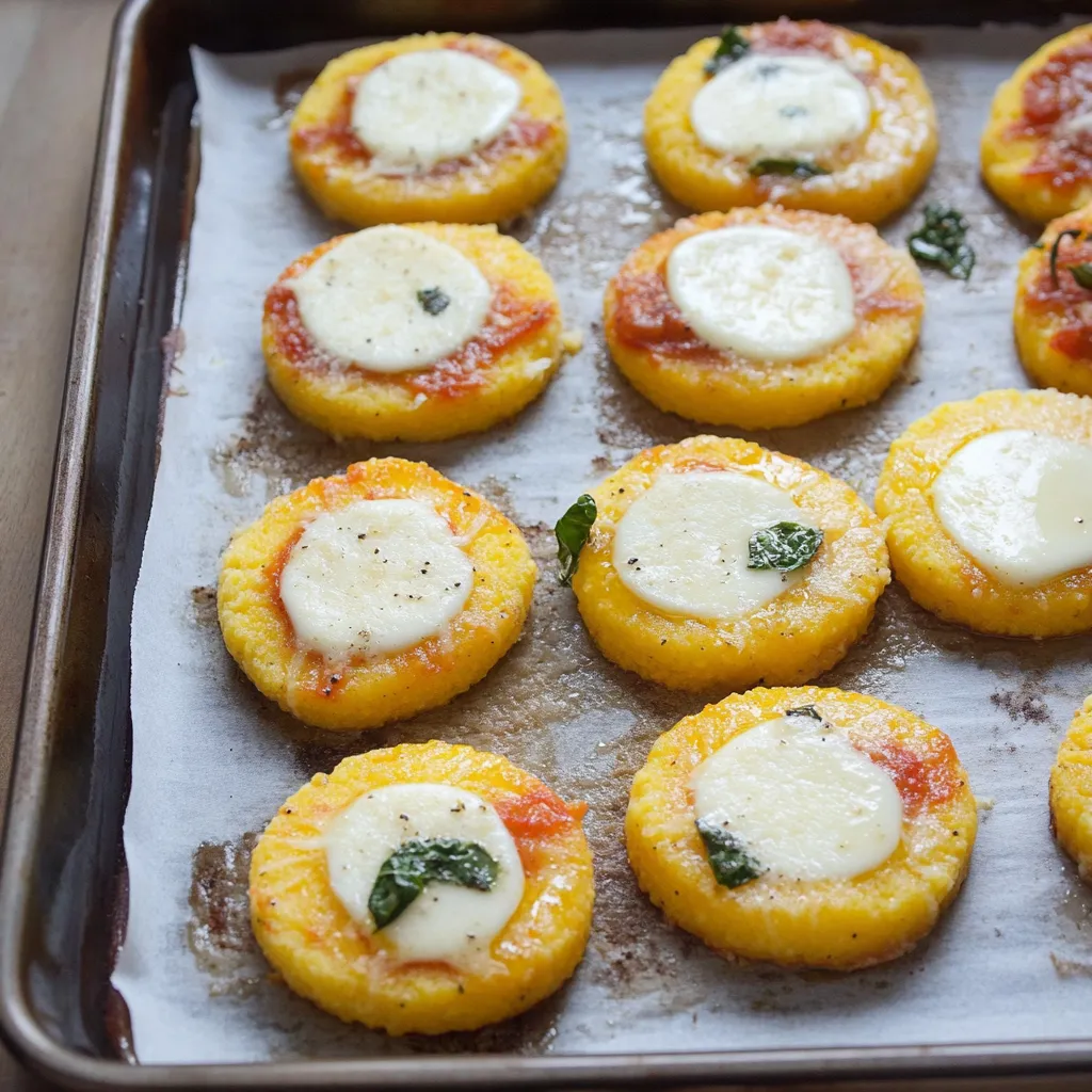 A tray of food with cheese and spinach.