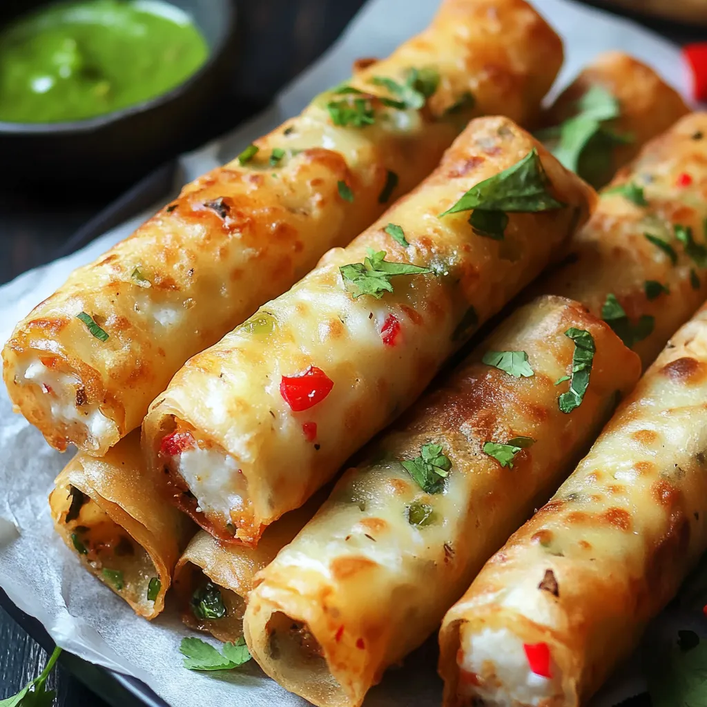 A plate of food with a green sauce.
