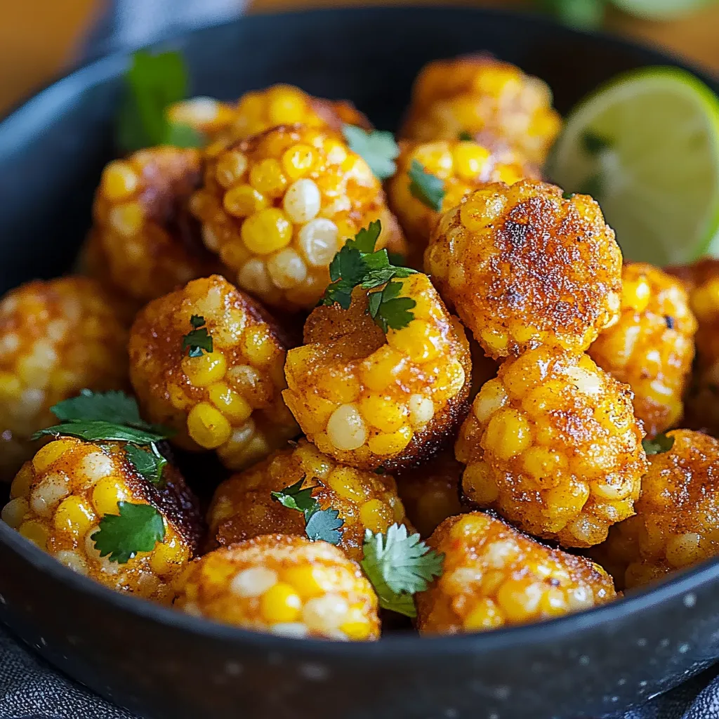 A bowl of corn on the cob.