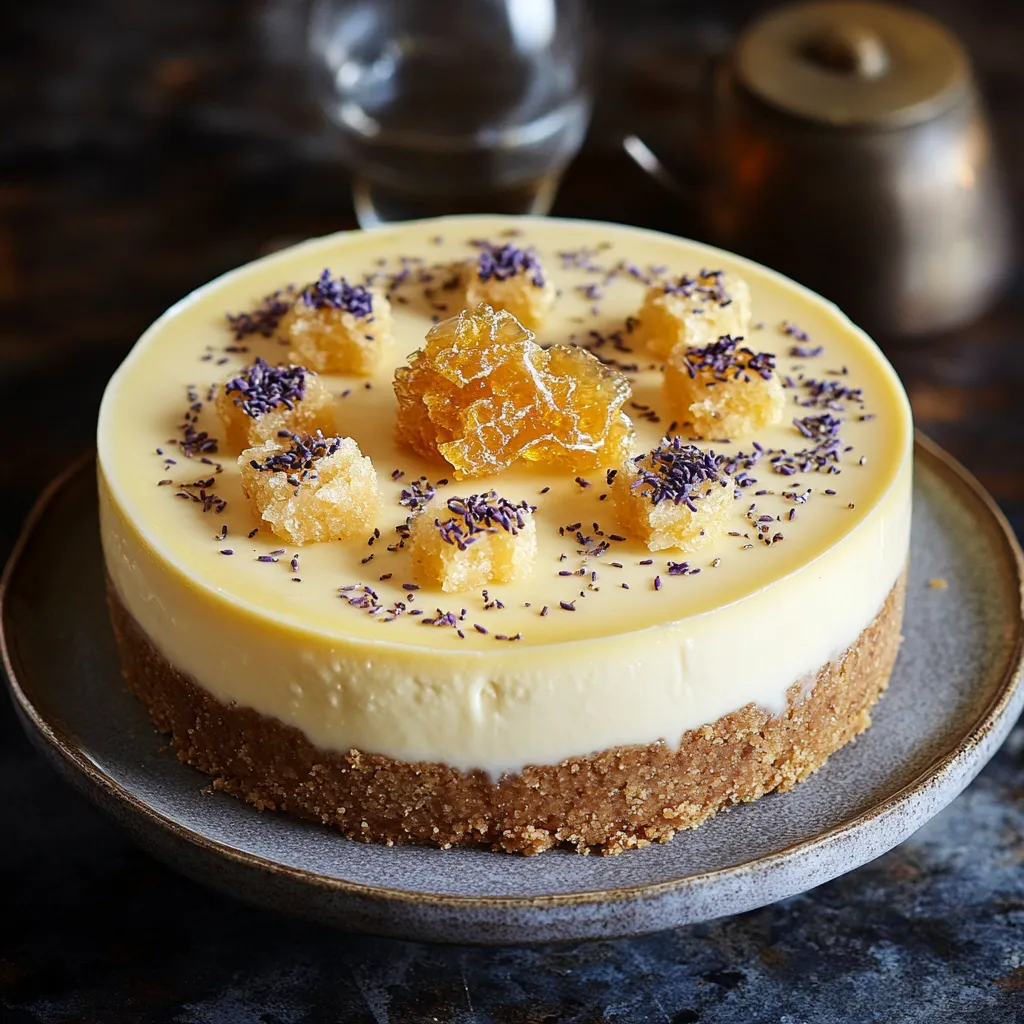 A slice of cake with a yellow center and purple sprinkles.