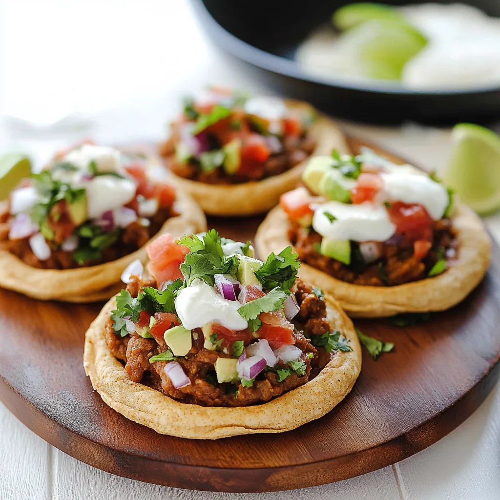 A plate of food with guacamole and sour cream.