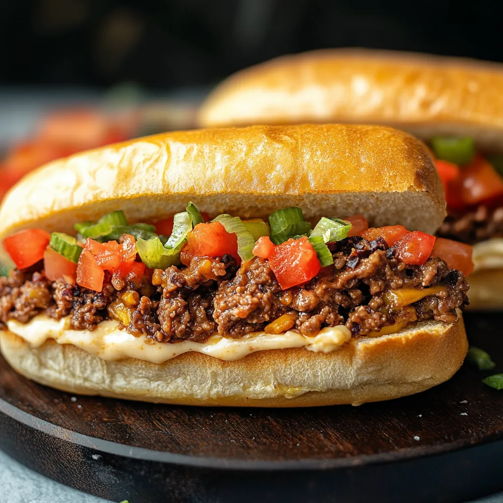 Two sandwiches with tomatoes, lettuce, and pickles.