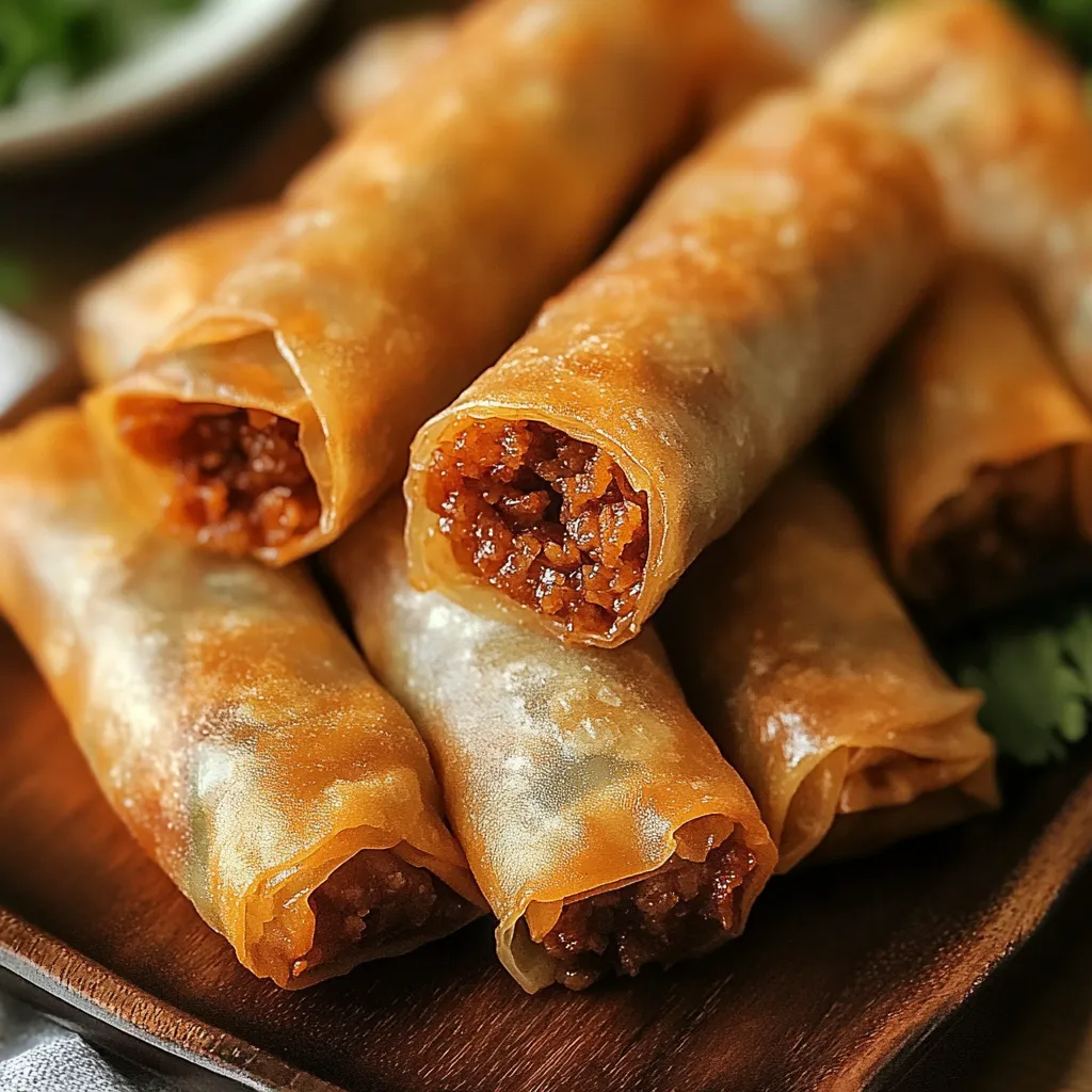 A plate of food with a brown sauce.