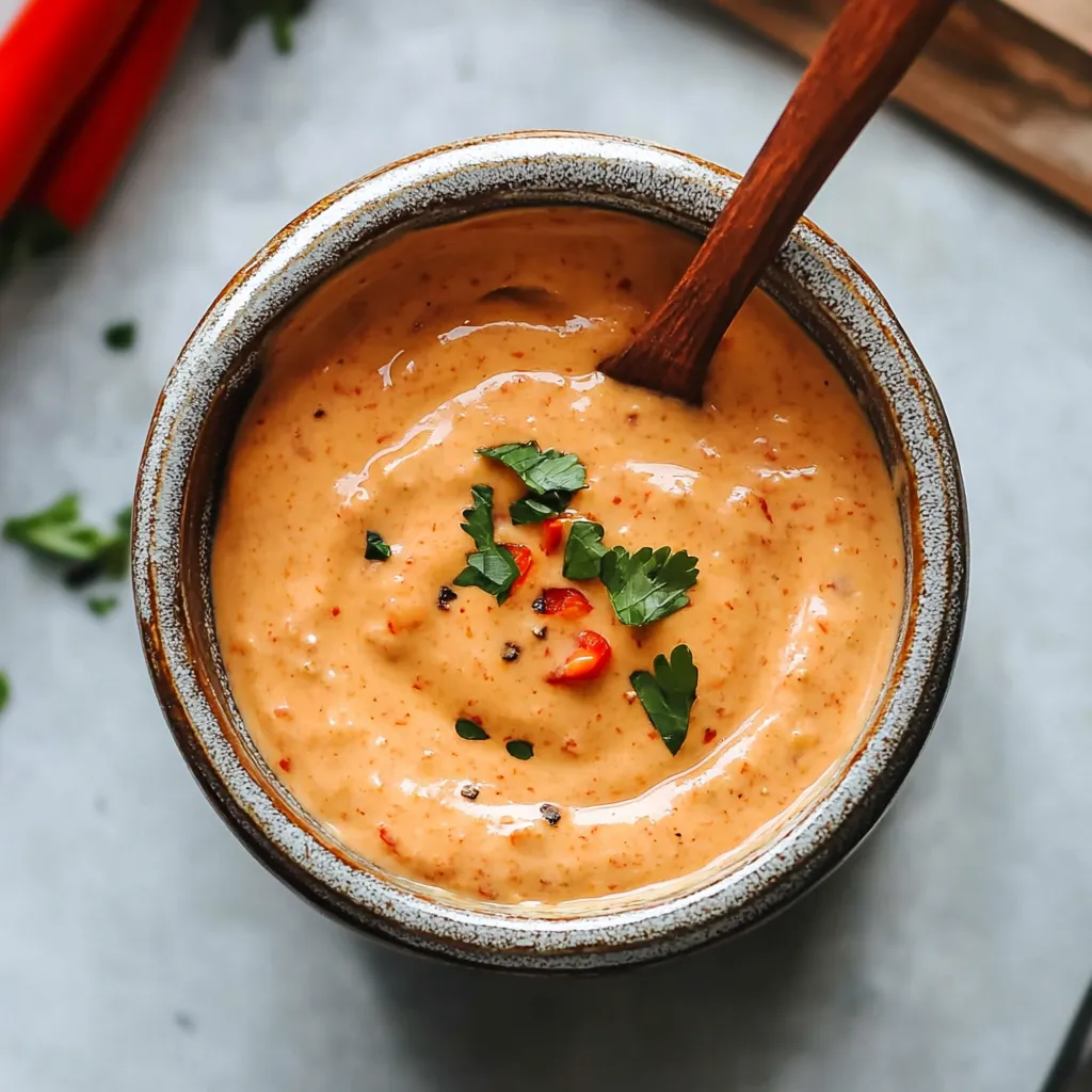 A bowl of soup with a wooden spoon in it.
