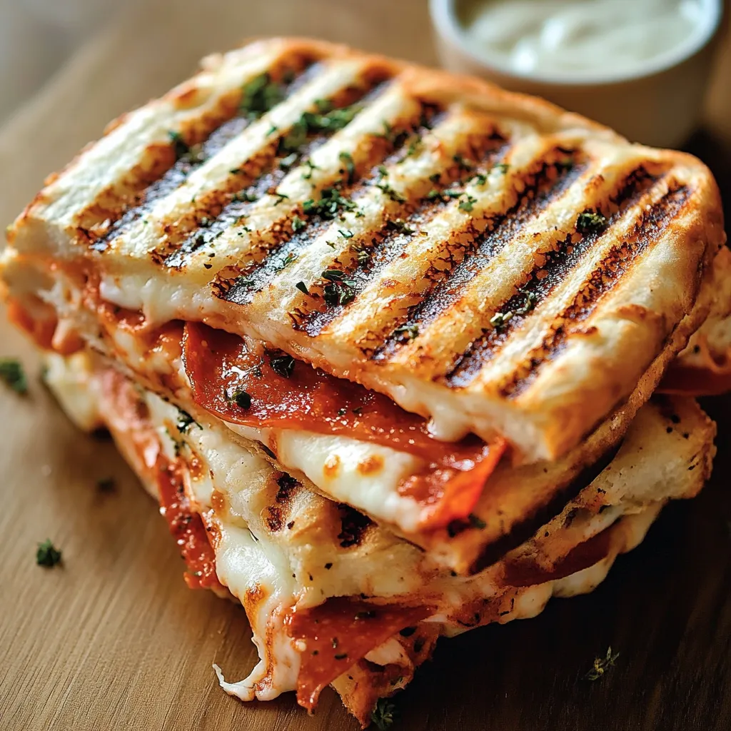 A sandwich with cheese and tomatoes.