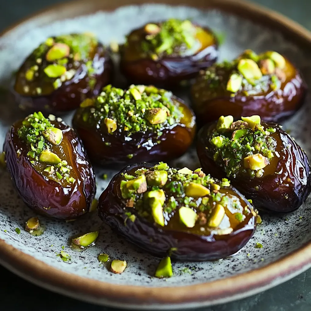 A plate of food with nuts on top.