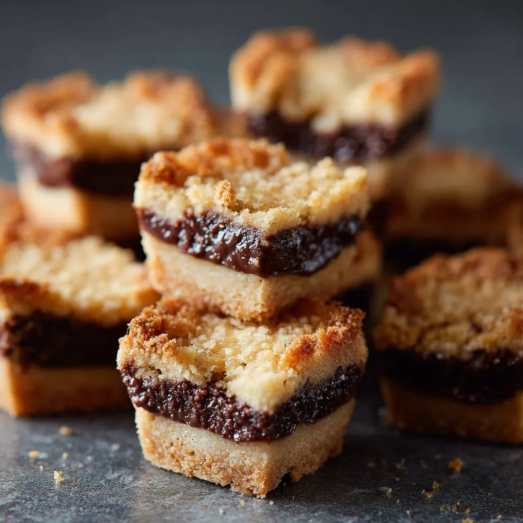 A close up of a dessert with chocolate and caramel.