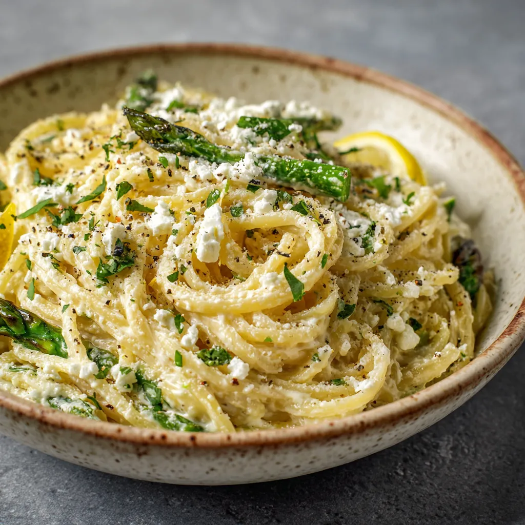 A bowl of pasta with cheese and green vegetables.