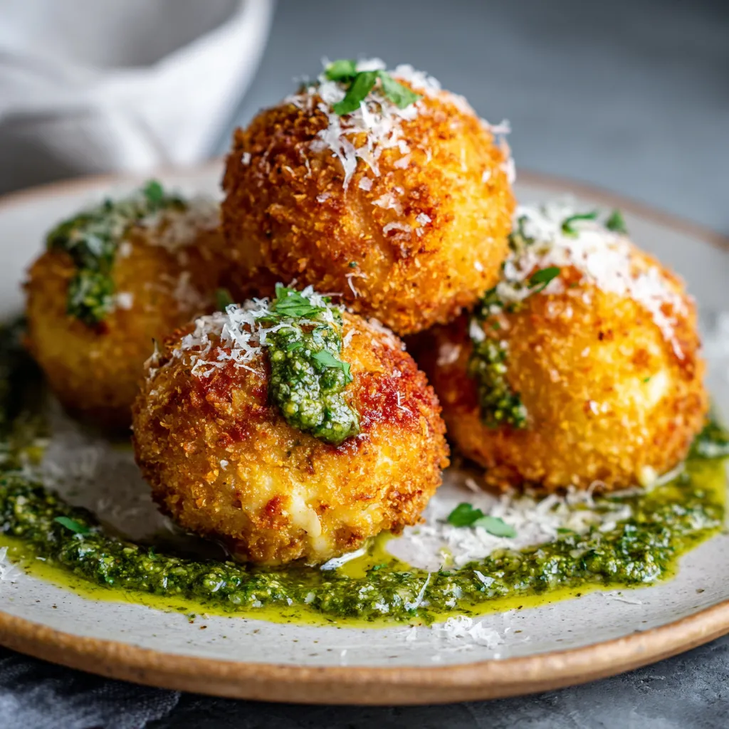 A plate of food with sauce and cheese.