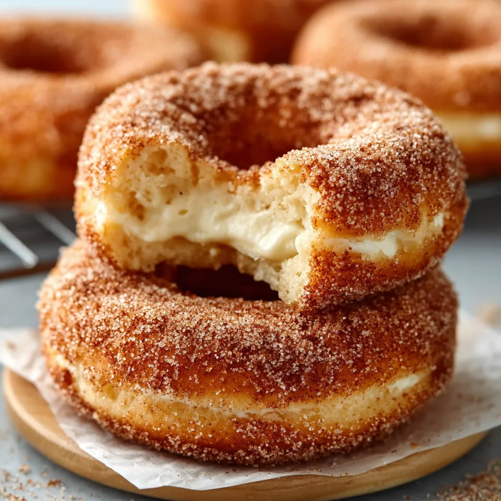 A donut with a bite taken out of it.