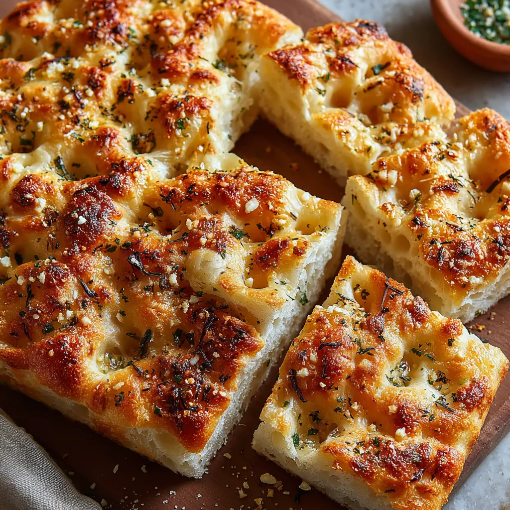 A slice of pizza with cheese and herbs.