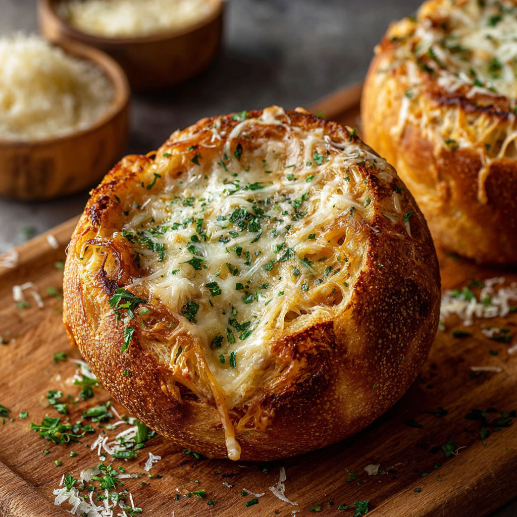 A bowl of cheese and a bowl of sauce.