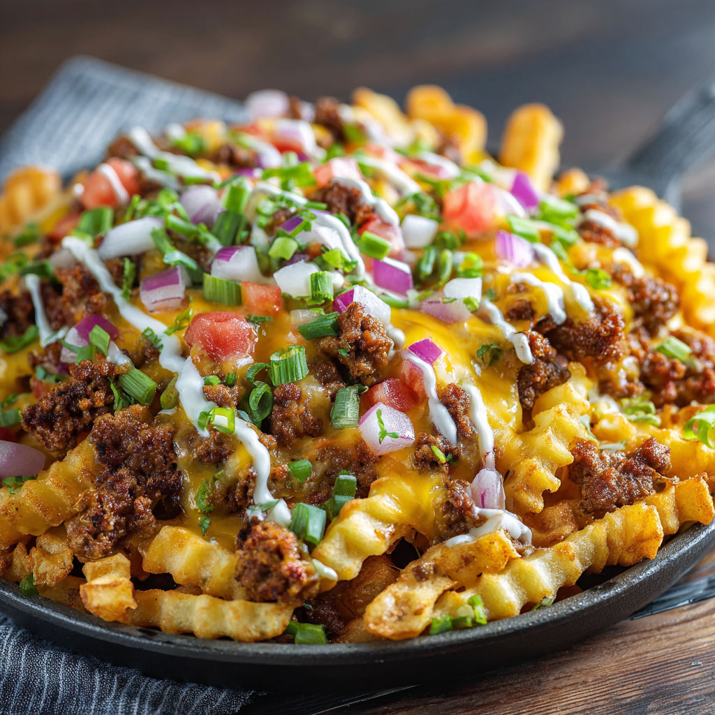A plate of food with a fork on it.