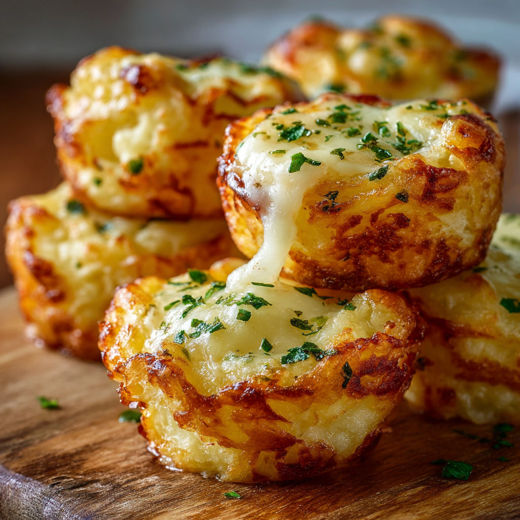 A stack of cheese-filled pastries.