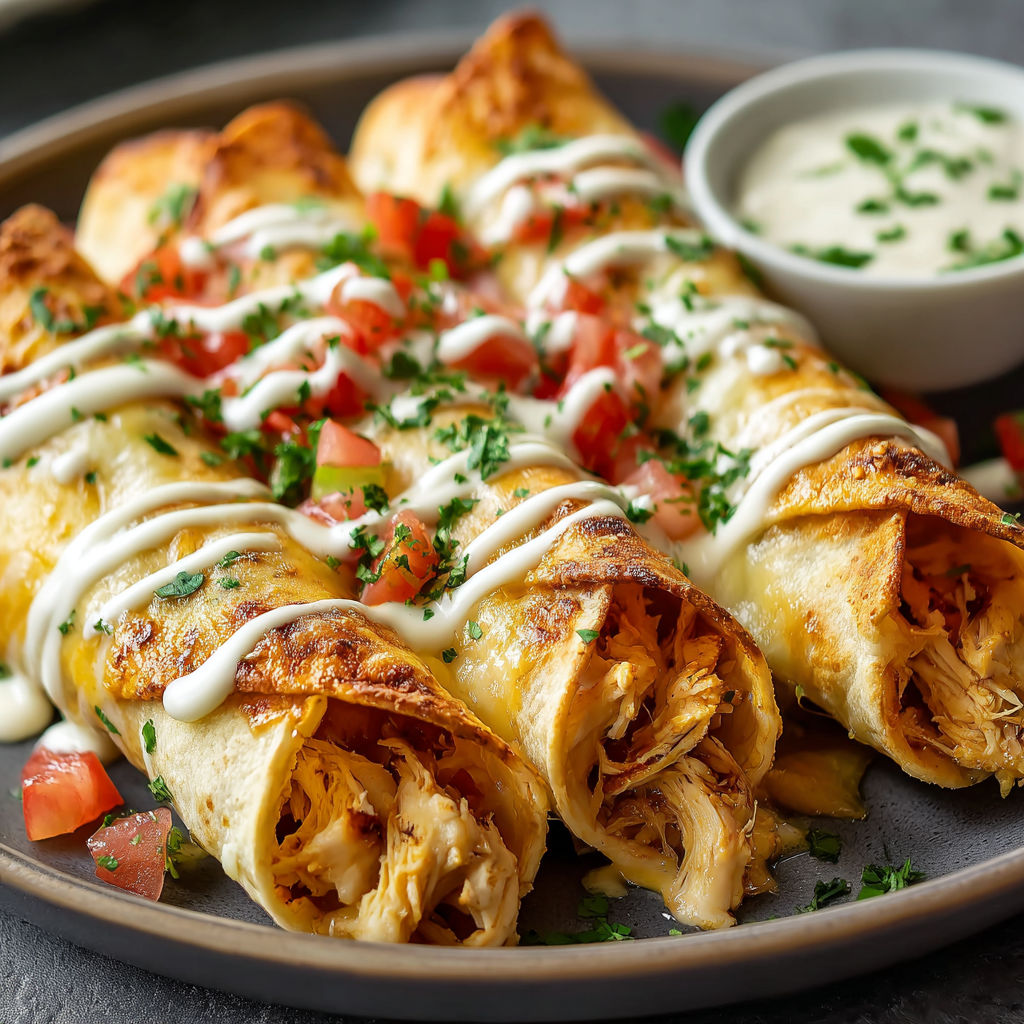 A plate of food with a bowl of sauce.