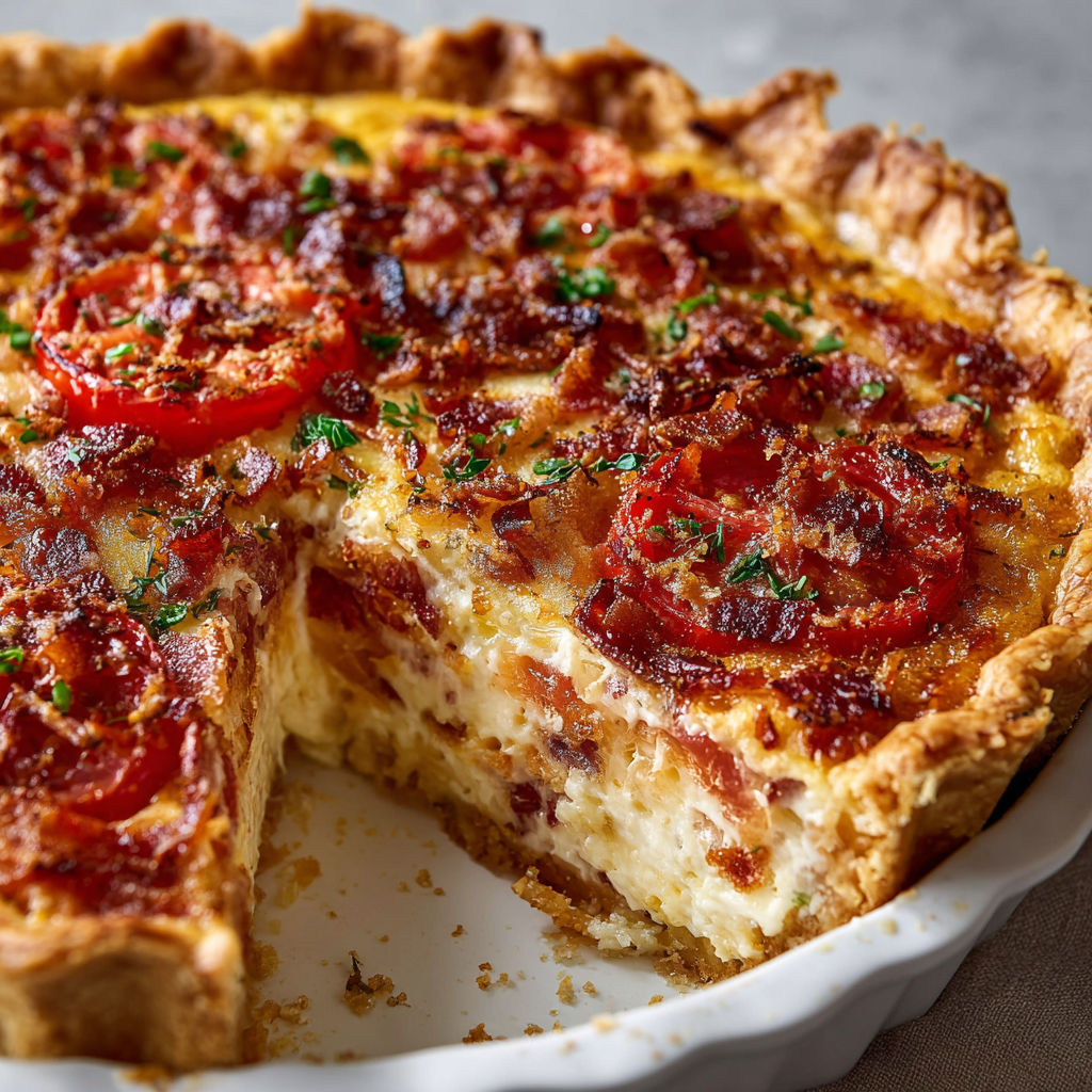 A slice of pizza with tomatoes and cheese.