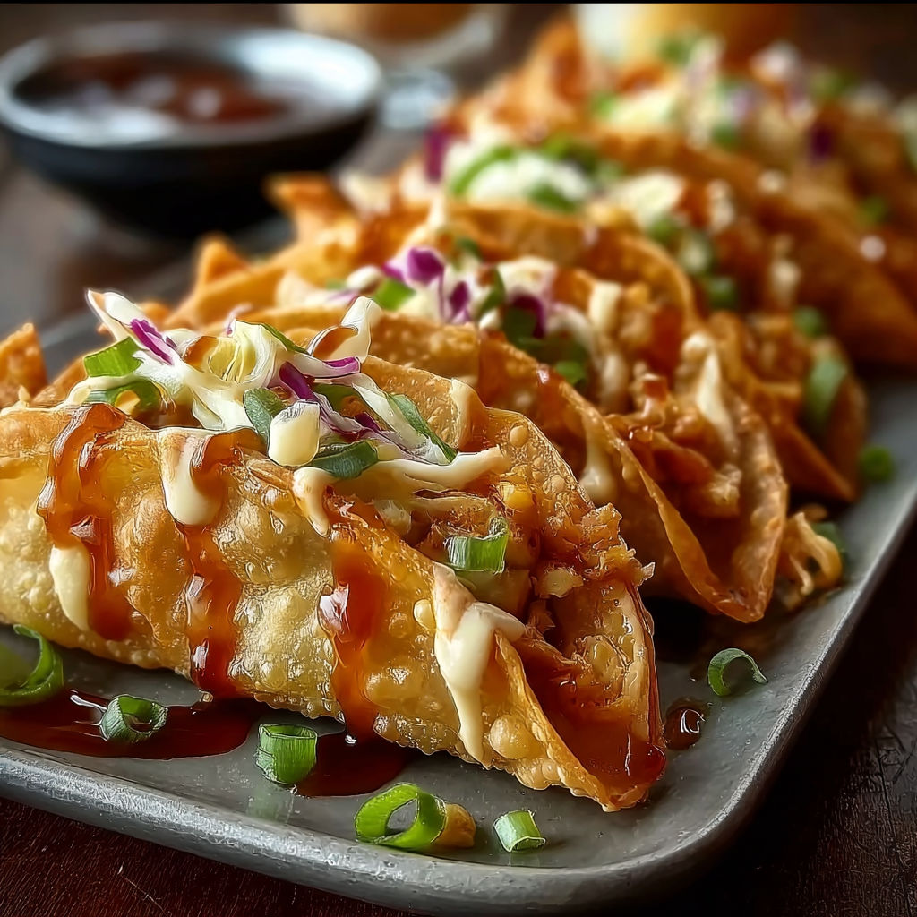 A plate of food with sauce on it.