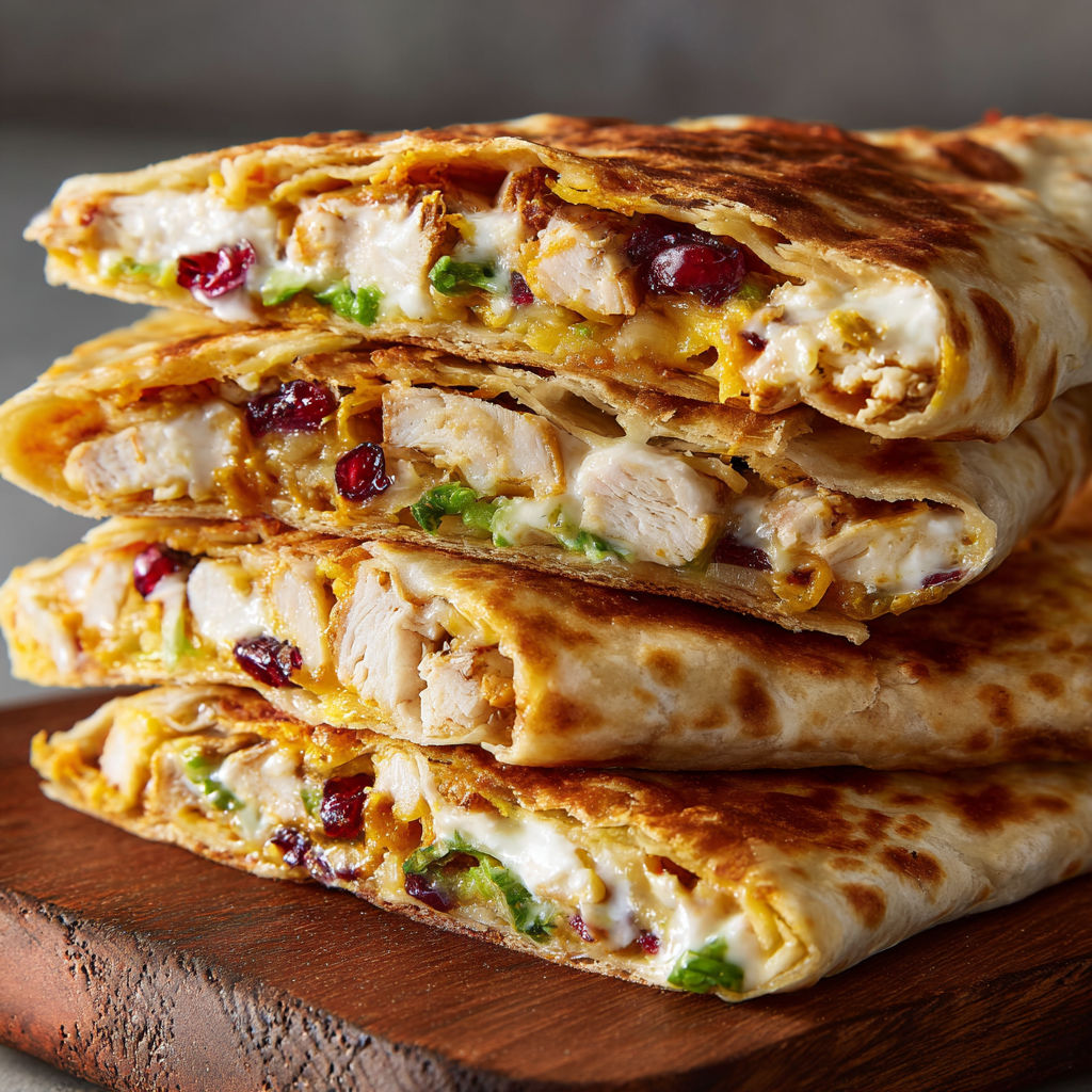 A stack of chicken sandwiches.