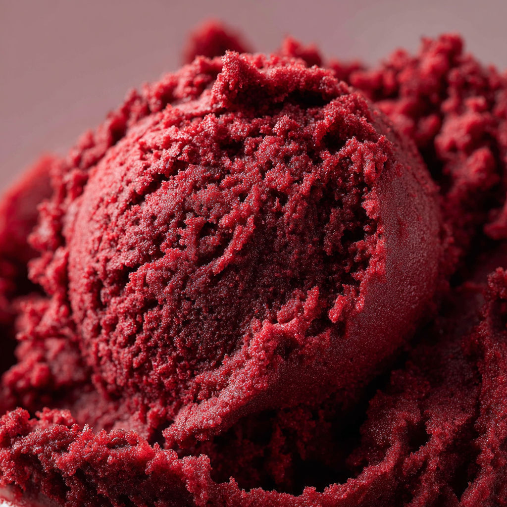 A red velvet cookie dough.