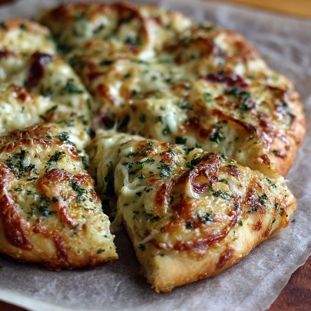 A slice of ham and cheese pizza with dijon sauce.