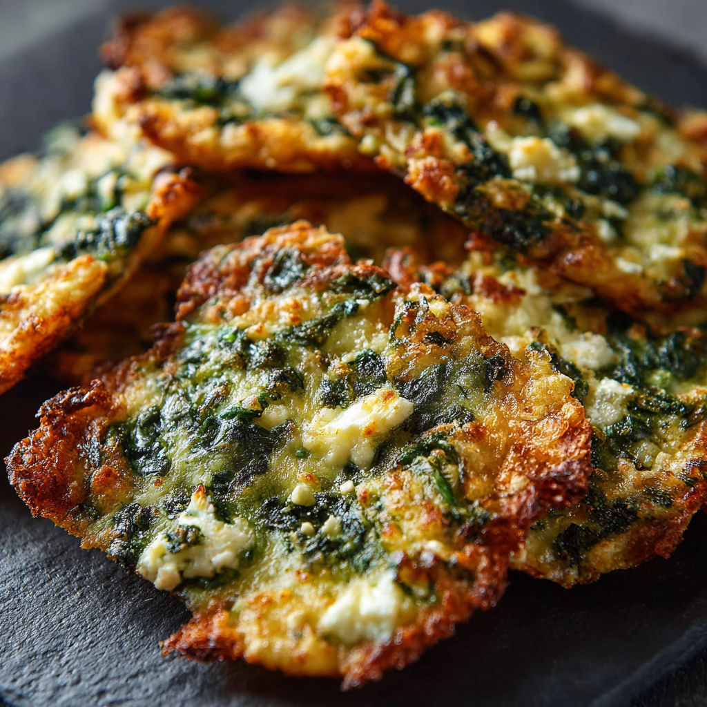 A plate of food with a green topping.