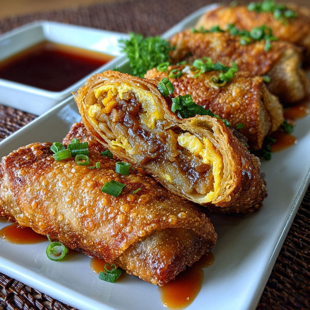 A plate of food with sauce on it.