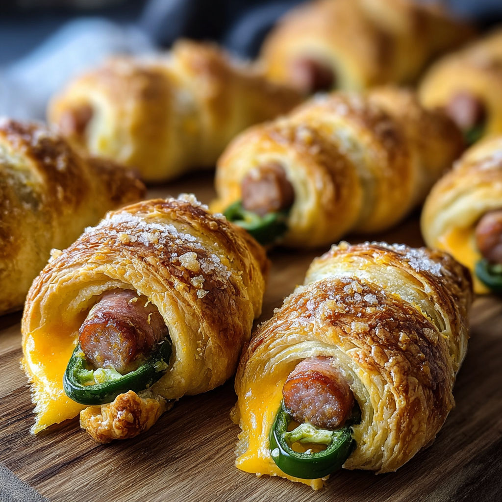 A plate of food with a hot dog and a croissant.