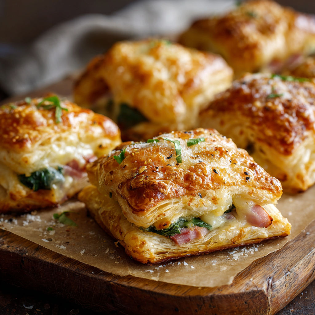 A plate of food with a green topping.